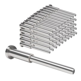 50 Pairs Invisible Cable Railing Kit，1/8" Stainless Steel Cable Railing Hardware with Invisible Receivers and Swage Stud End for Cable Railing - Easy Installation for Decks, Marine, and Interior Use