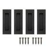 Recessed Finger Flush Pulls - Hadnles Fit Wardrobe Doors, Pocket