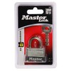 Master Lock Silver Laminated Steel Warded Padlock, Keyed Padlock for