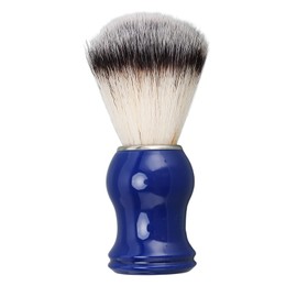 Brocha de Afeitar para Hombre, Brocha de Afeitar con Azul Hecha a Mano, Brocha de Afeitar Profesional para Salón de Belleza, Brochas de Afeitar para el Hogar
