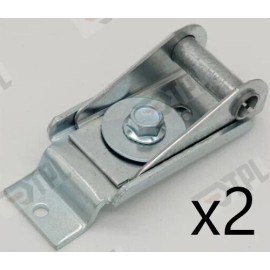 Todco / Transglobal 2 Pack - Todco Style Top Roller Slide Plate Trailer Box Truck Overhead Door