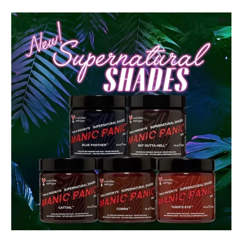 Manic Panic Tinte Manic Panic Cobra! 118ml. Supernatural Shades. Café