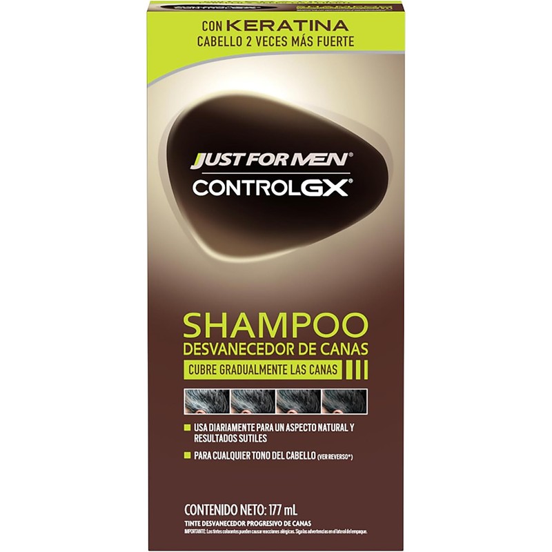 Shampoo Control Gx Shampoo Desvanecedor Progresivo De Canas 177 ml