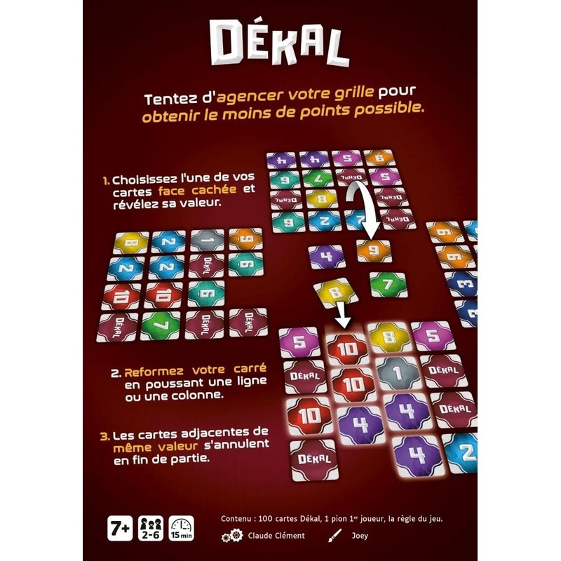 Dekal + Trio French Version + 1 Decap Blumie (Dekal