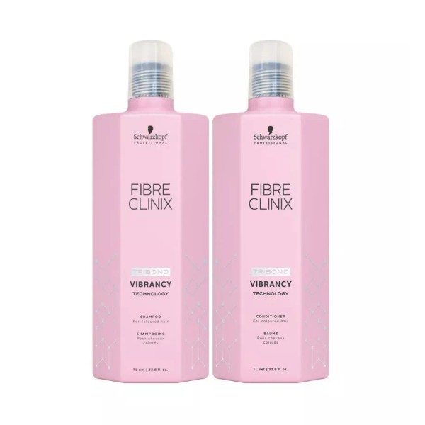 Schwarzkopf Fibre Clinix Vibrancy Liter Duo (Shampoo/Condi