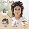 Kids Long Hair Bonnet for Sleeping - Double Layer Girls