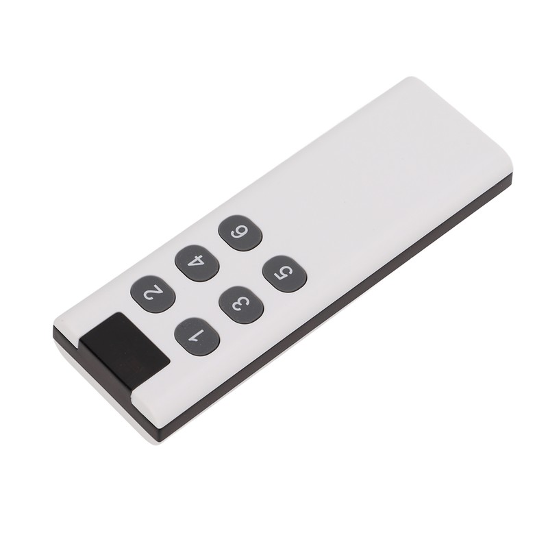 433MHz Remote Control 6 Keys 100 Meters High Sensitivity Fashionable