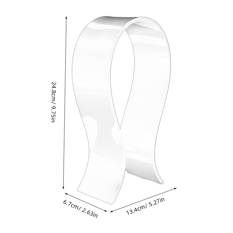 BUGUUYO Headphone Stand Display Rack for Headsets Design Space-Saving Features