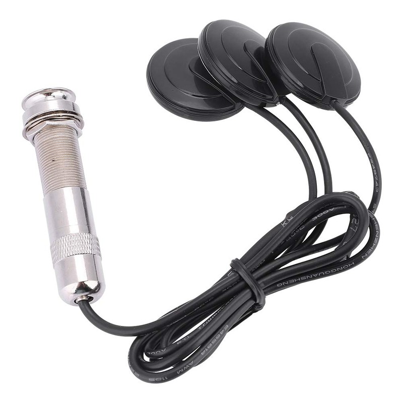 Mxtech Guitar Pickup Piezo Converter with 3 Converters Pickup Piezo