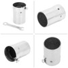 Keenso Motorcycle Exhaust Silencer, Universal 51 mm Motorcycle Exhaust Silencer