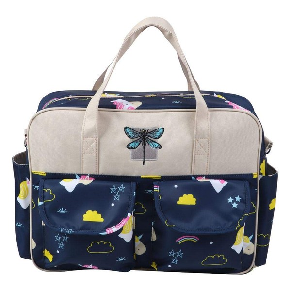 Large Capacity Handbag Multifunctional Waterproof Travel Shoulder Bag Stylish Large Spacious Baby Nappy Changing Bag for Mum, a, Elegant