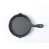 HAWOK Cast Iron Mini Skillet DIA.3.9 inch Black……