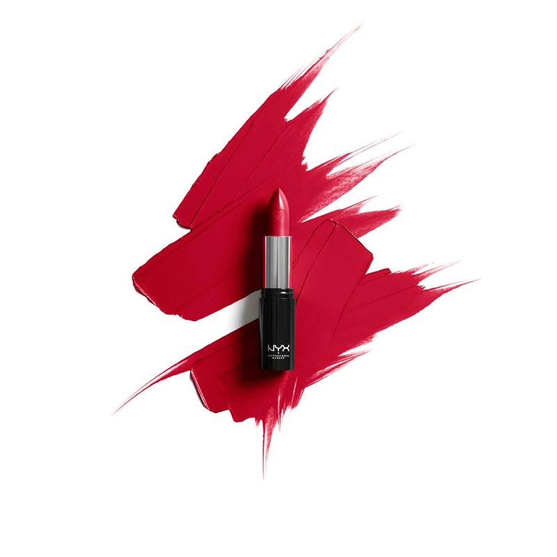 NYX Professional Makeup Shout Loud Satin Lipstick, Ultra-Saturated Colour, Vegan