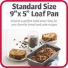 GoodCook Nonstick Loaf Pan 9 x 5-Inch Heavy-Duty Steel Bakeware
