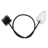 Saxophone Neck Cleaning Brush 50cm Bendable Metal Cotton Thread and