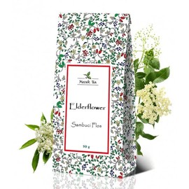 Elderflower Herbal Natural Premium Loose Flowering Leaf Tea 50g Sambuci Flos