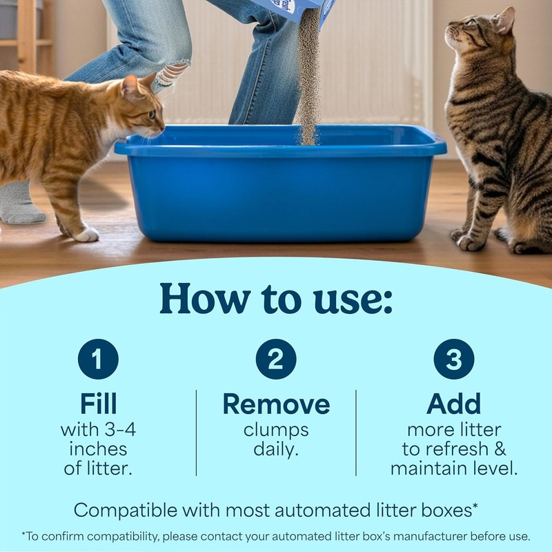 Fresh Step Advanced Ever Fresh Multi Cat Clumping Cat Litter,