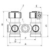 Simplex F10005 Single Tube Tap Block G 3⁄4 Inch M