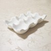 Bealuffe Ceramic Egg Holder Egg Tray Porcelain Fresh Egg Holder