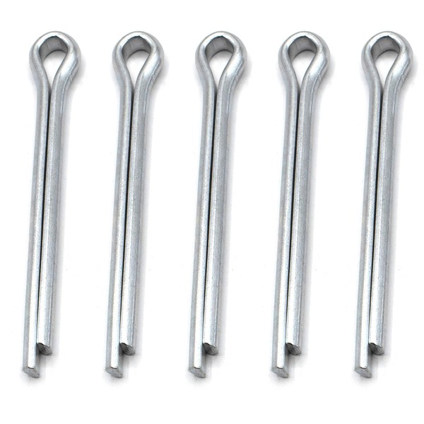 HEAVYTOOL Securing Cotter Pins Galvanised 2 mm x 20 mm