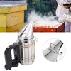 Electric Beehive Smoker 5V Stainless Steel with Heat Shield Handle