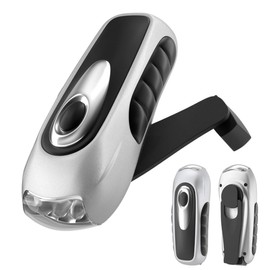 Hand Crank Charging Light, LED Flashlight, Hand Crank Charging, Small, Handy Light, Portable, Convenient, Disaster Preparedness, Power Outages, Earthquakes, Typhoons, Emergencies