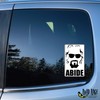 Bad Fish Custom Decals The Dude Abides Decal – Funny