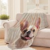 French Bulldog Throw Blanket for Girls Boys Kids Adults, 50x60