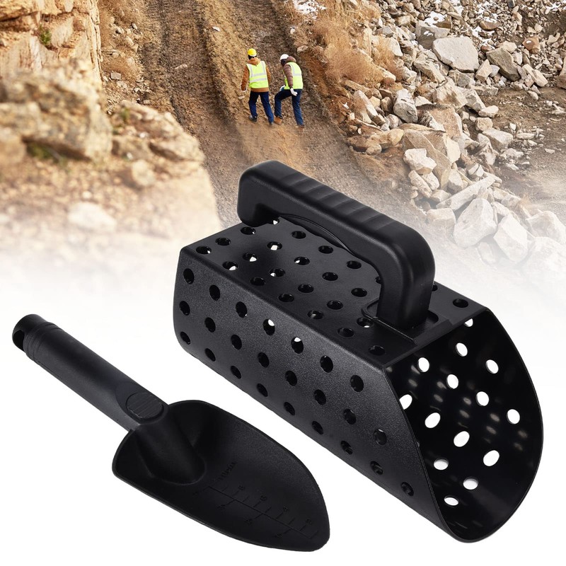 Metal Detecting Shovel, ABS Efficient Lightweight Multi Purpose Sand Sifter
