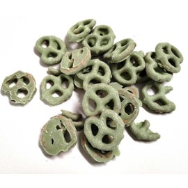 Key Lime Yogurt Coated Pretzels - 1 lb of Fresh Gourmet Sweet Creamy Covered Dipped Pretzels