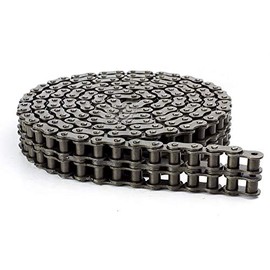 Jeremywell 40-2 Double Strand Roller Chain 10 Feet with 2 Connecting Links