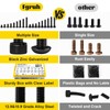 Fgruh 2300PCS M3 Screws with Nuts Assortment Kit, M3x4/6/8/12/16/20/25/30/35 mm