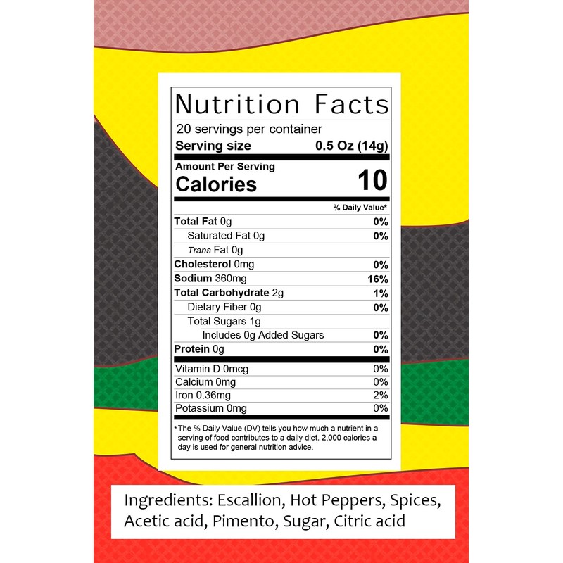 Original Jamaican Jerk Marinade, HOT Seasoning. 10 Oz (2-Pack)
