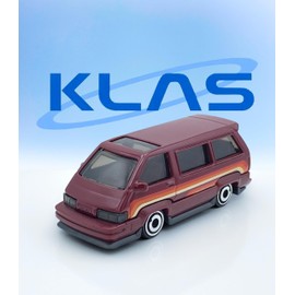 Hot Wheels - 1986 Toyota Van - HW J-Imports 6/10 - HKK66 - Short Card - Dark Red - Mattel 2023 - 1:64