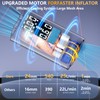 Portable Air Compressor for Car Tires - 3X Faster Inflation,