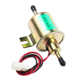 UNLRAE Electric Fuel Pump,Electric Fuel Pump 12v for Carburetor,Car Accessories 2.5-4psi Universal Inline Fuels Pump,Compatible Electronic Devices All 12 Volt Cars,Trucks,Boats,Carburetor,Lawnmower