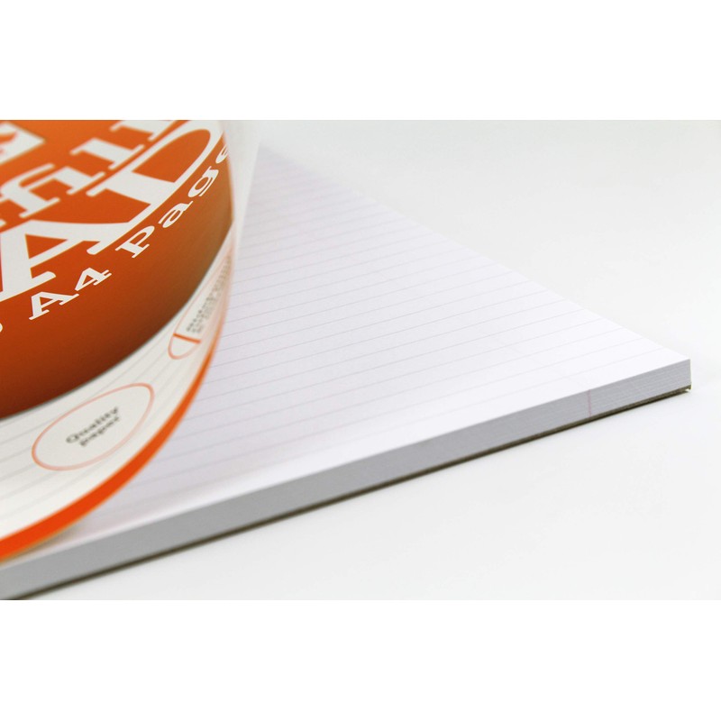 Silvine 160 Page A4 Refill Pad, Side Bound and Punched