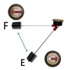 Generator Fuel Gauge for Generac 0H9005 GP5500 GP6500 RS5500 RS7000E