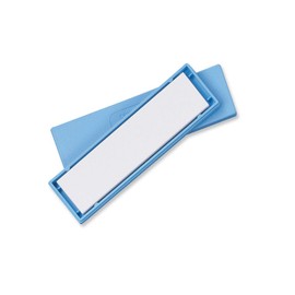 Spyderco - Fine 2" by 8" Benchstone Sharpening Stone with Light Blue Polymer Case - 302F