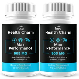 Fusa (2 Pack) Health Charm Capsules Health Charms Support Pills, HealthCharm Maximum Strength Advanced Support Multivitamin Formula for Overall Wellness, HealthCharms Pills (120 Capsules)