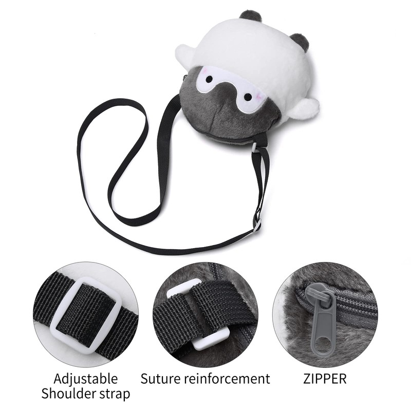 Kawaii - Bolso bandolera para mujer, con correa de cadena,