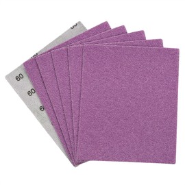 MAXMAN 1/4 Sheet Sandpaper, 20Pcs 60 Grit Sanding Sheets for Palm Sander, Hook and Loop Sandpaper Sheets, Wet Dry Sanding Sheets Assortment for Car, Wood, Automotive & Metal, 4.5" x 5.5"