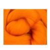 Orange Merino Wool roving/Tops - 50gm. Great for Wet Felting/Needle