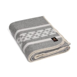 Thick Alpaca Wool Blanket Heavyweight for Camping Outdoors Indoors Soft Peruvian Alpaca Wool Blankets That Come in Twin Queen King Size Ethnic Design (Soft Gray/Silver Gray, Twin)