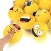 18 Pcs Stress Balls, 6.3 cm Stress Relief Balls, Novelty