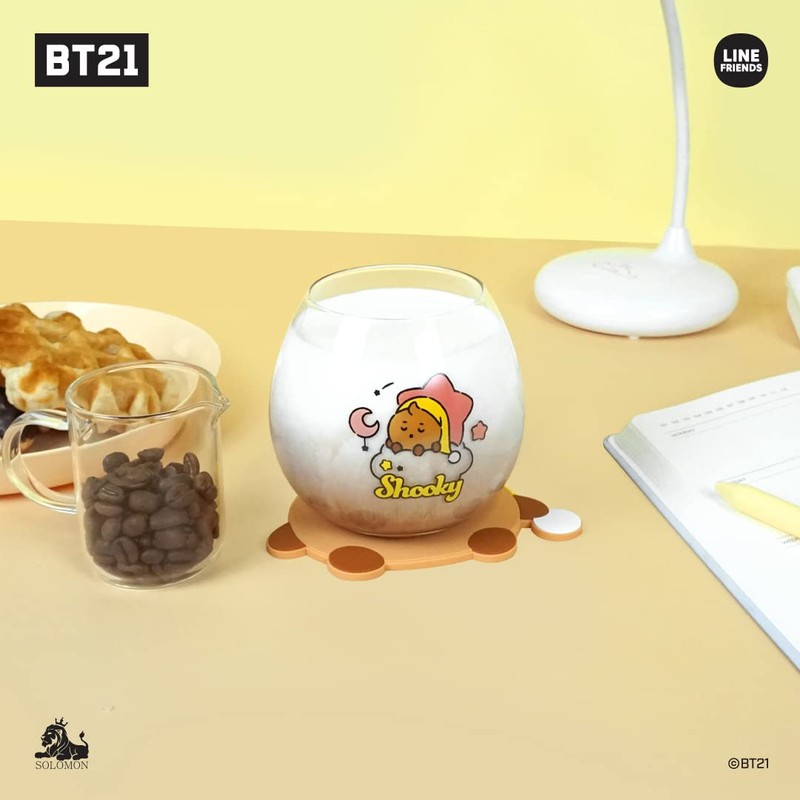 Solomon Shoji BT21 Cup & Coaster Set (TATA) BT21-CKS-A-TT