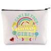 BWWKTOP R&B Music Band Cosmetic Makeup Bag Song Lyrics Gift