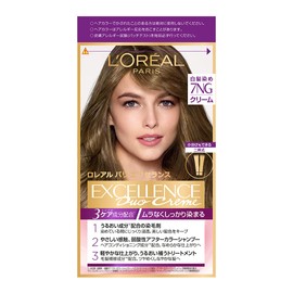 L'Oréal Paris Excellence R Cream Type Hair Color for Gray Coverage Formulated w/ Hair Care Ingredients, 7NG Bright Olive Chestnut, 1 Pc.