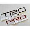 Advanced Trims 2X 3D Truck Bedside Inserts Emblem for Tundra