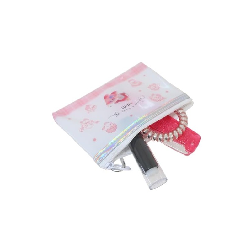 Kirby's Dream Land [Clear Pouch] Mini Pouch with Carabiner /